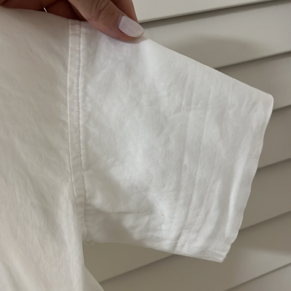 Rag & Bone White Button Down Blouse - image 3